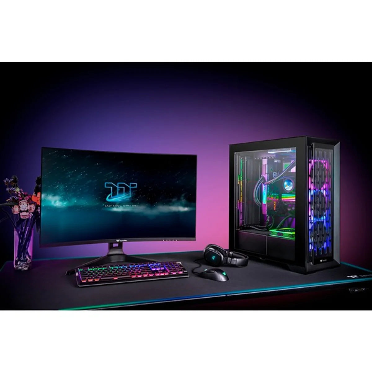 Thermaltake CTE T500 TG ARGB — Noir — vue 20