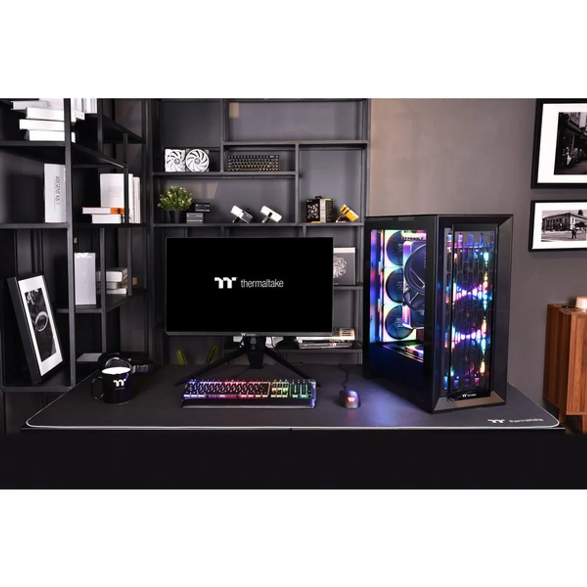 Thermaltake CTE T500 TG ARGB — Noir — vue 22