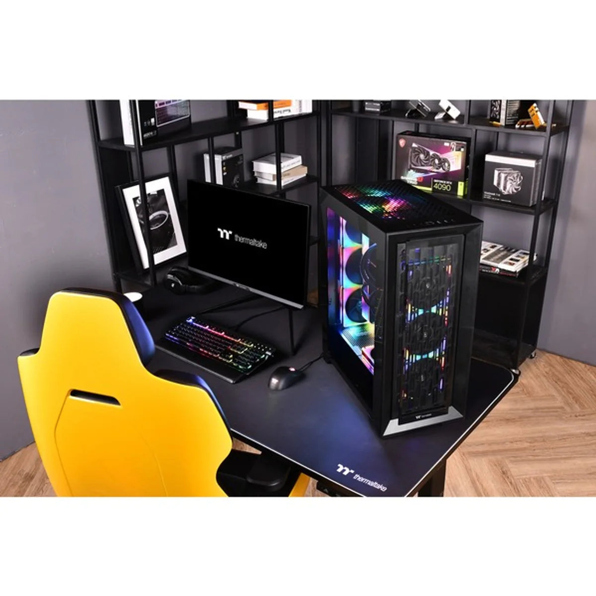 Thermaltake CTE T500 TG ARGB — Noir — vue 23