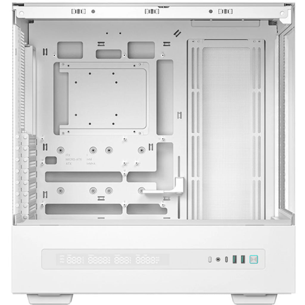 DeepCool CH690 DIGITAL Blanc — vue 3