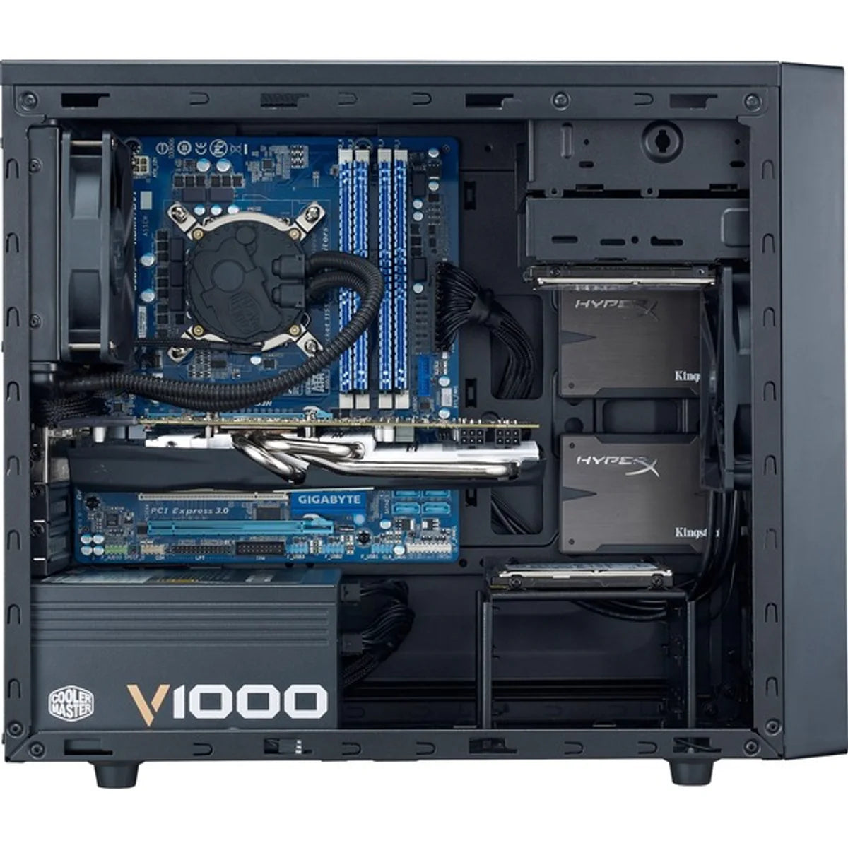 Cooler Master Micro ATX N200 (B) USB 3.0 - Noir — vue 8