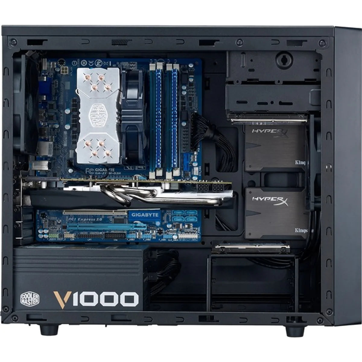 Cooler Master Micro ATX N200 (B) USB 3.0 - Noir — vue 9