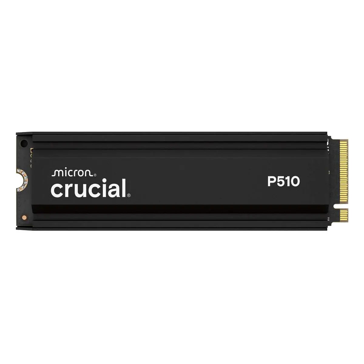 Crucial P510 1 To — SSD M.2 2280 avec dissipateur — vue 1