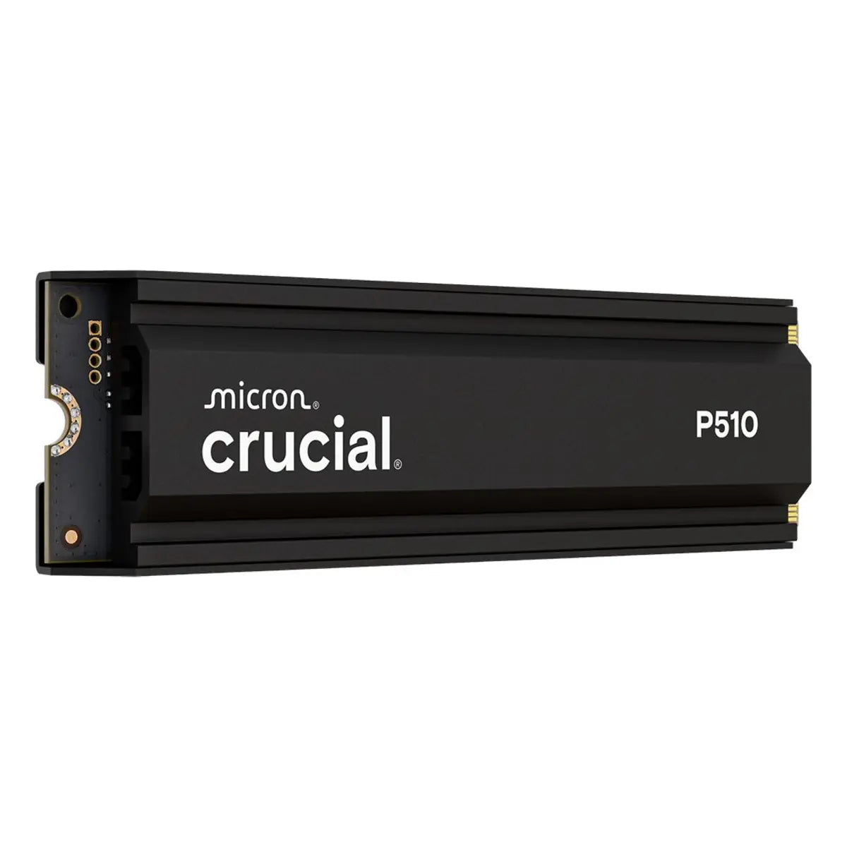 Crucial P510 1 To — SSD M.2 2280 avec dissipateur — vue 3