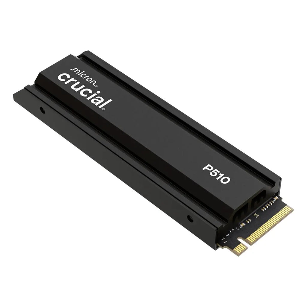 Crucial P510 1 To — SSD M.2 2280 avec dissipateur — vue 2