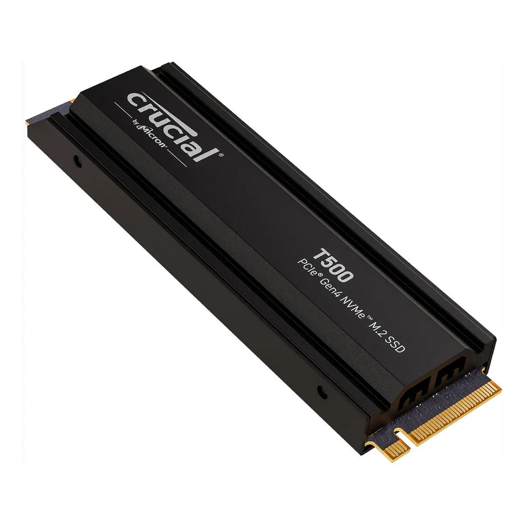 Crucial T500 4 To — SSD M.2 2280 avec dissipateur — vue 2