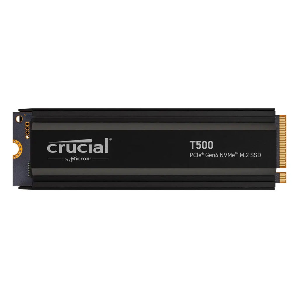 Crucial T500 4 To — SSD M.2 2280 avec dissipateur — vue 3