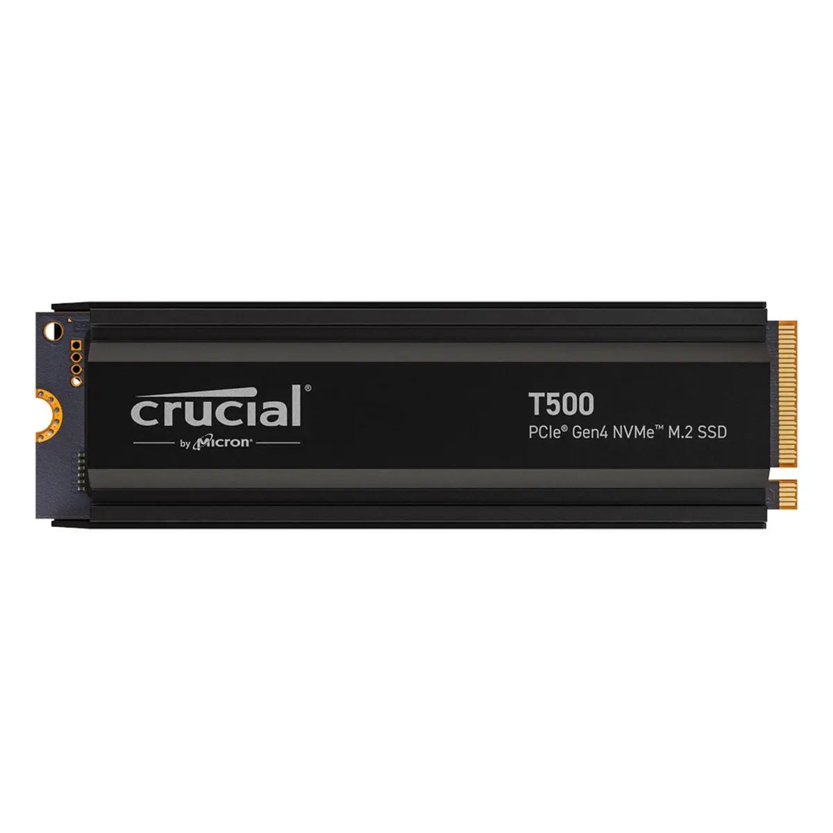 Crucial T500 4 To — SSD M.2 2280 avec dissipateur — vue 3