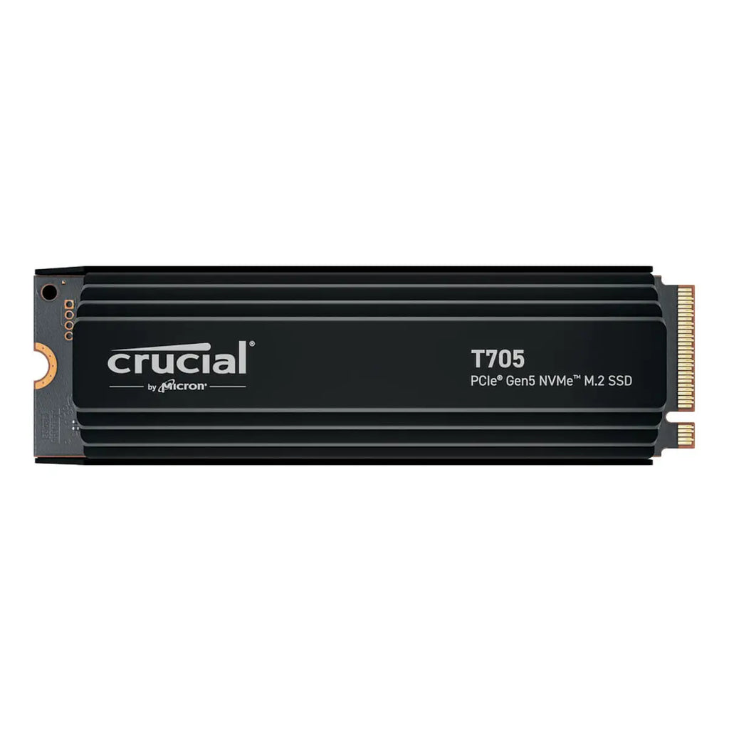 Crucial T705 4 To — SSD M.2 2280 avec dissipateur — vue 1