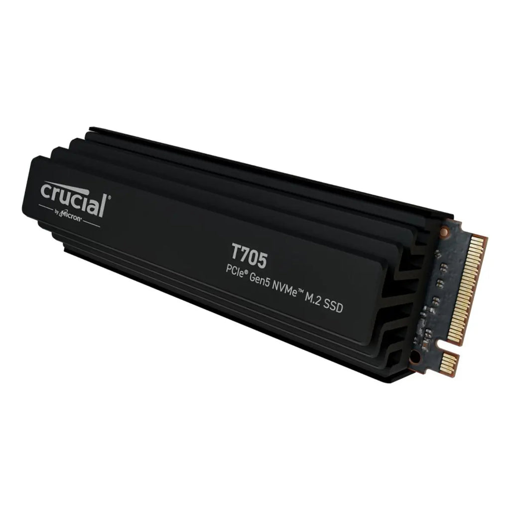 Crucial T705 4 To — SSD M.2 2280 avec dissipateur — vue 3