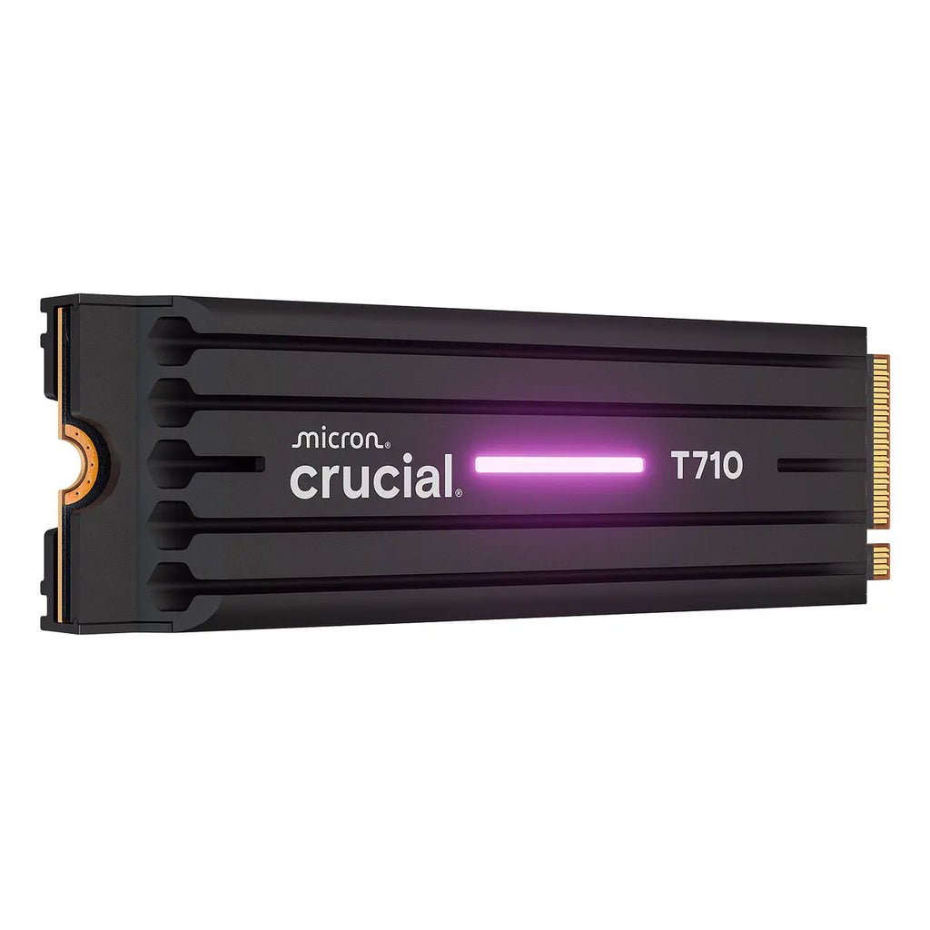 Crucial T710 1 To — SSD M.2 2280 avec dissipateur — vue 3