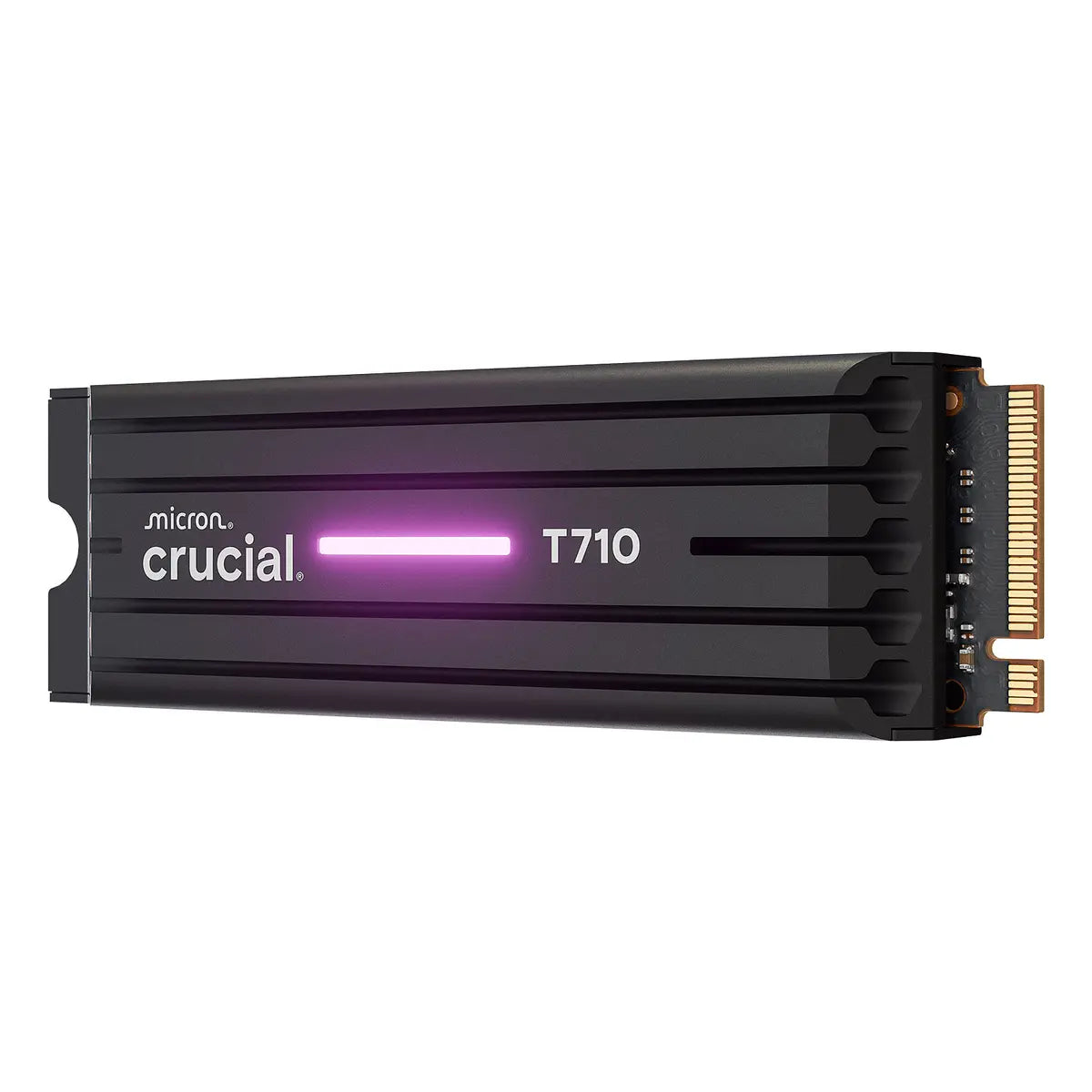 Crucial T710 1 To — SSD M.2 2280 avec dissipateur — vue 2