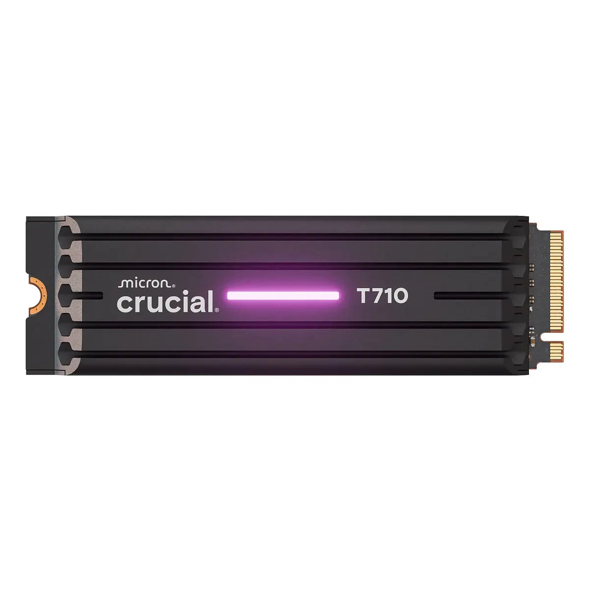Crucial T710 1 To — SSD M.2 2280 avec dissipateur — vue 1