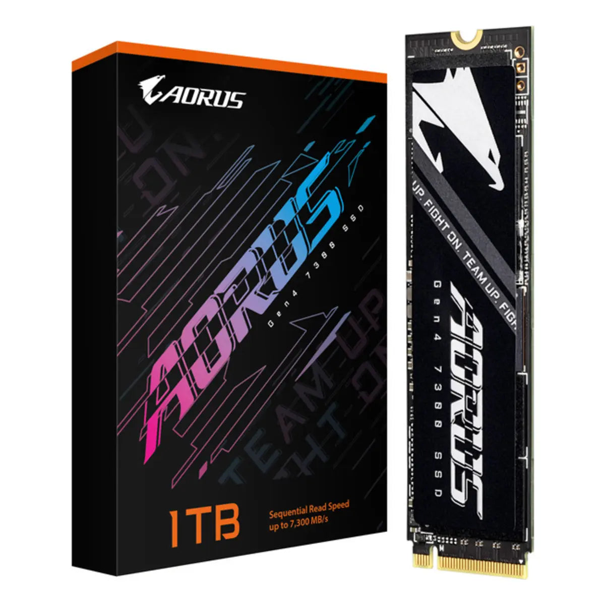 Gigabyte AORUS Gen4 7300 1 To — SSD M.2 2280 — vue 1