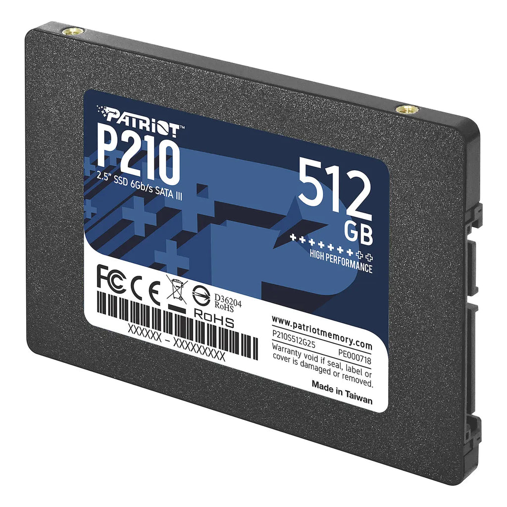 Patriot P210 512 Go — SSD 2,5 pouces — vue 4
