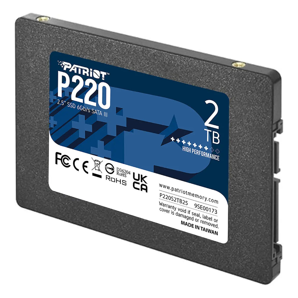 Patriot P220 2 To — SSD 2,5 pouces — vue 14