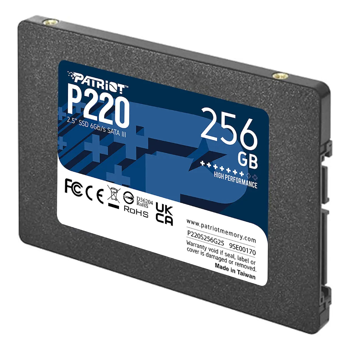 Patriot P220 256 Go — SSD 2,5 pouces — vue 8