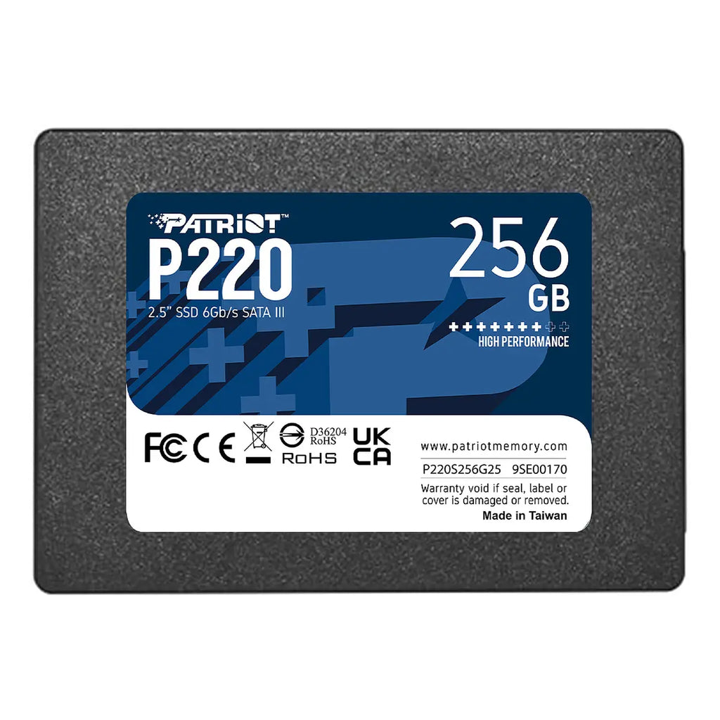 Patriot P220 256 Go — SSD 2,5 pouces — vue 7