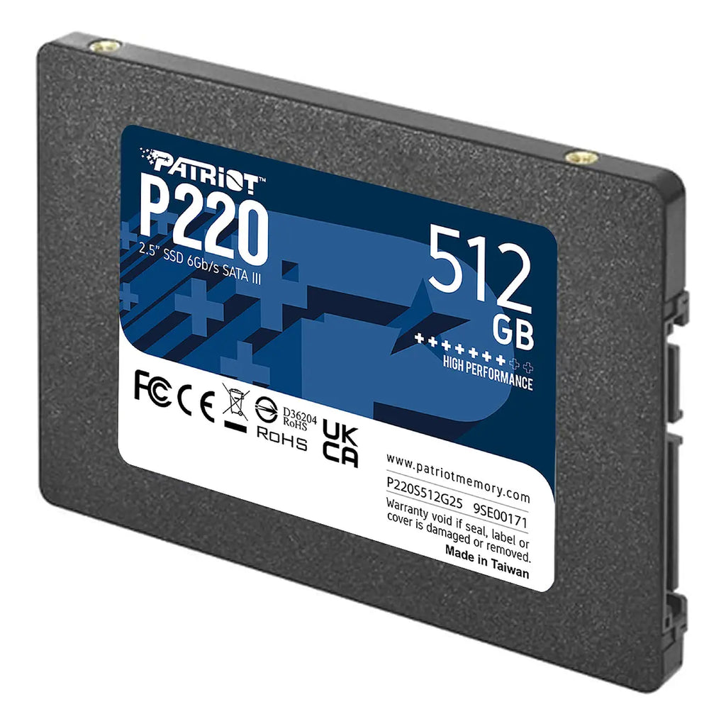 Patriot P220 512 Go — SSD 2,5 pouces — vue 11