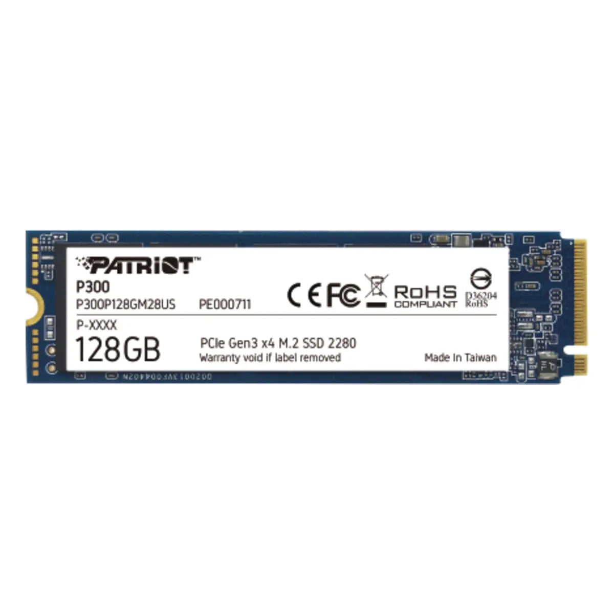 Patriot P300 128 Go — SSD M.2 2280 — vue 2