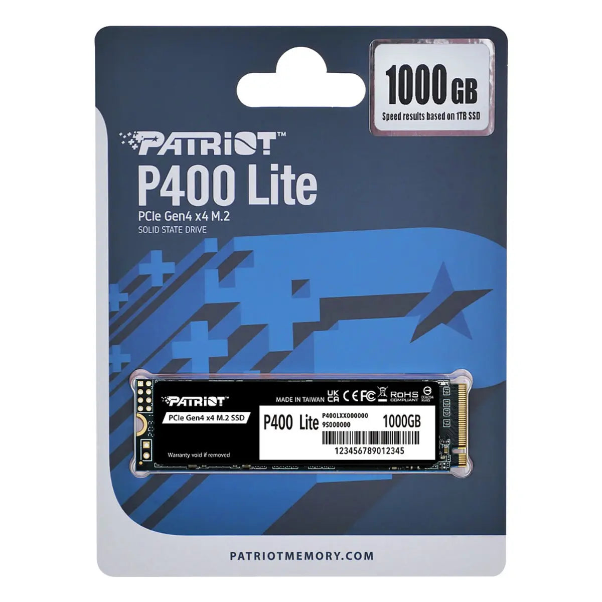 Patriot P400 Lite 1 To — SSD M.2 2280 — vue 10
