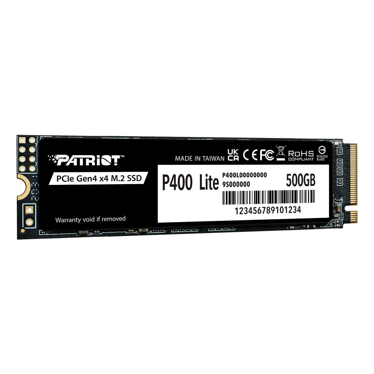 Patriot P400 Lite 500 Go — SSD M.2 2280 — vue 5