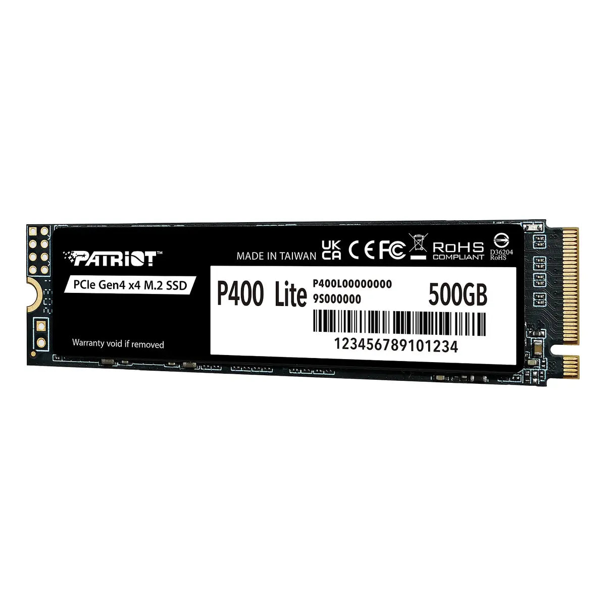 Patriot P400 Lite 500 Go — SSD M.2 2280 — vue 6