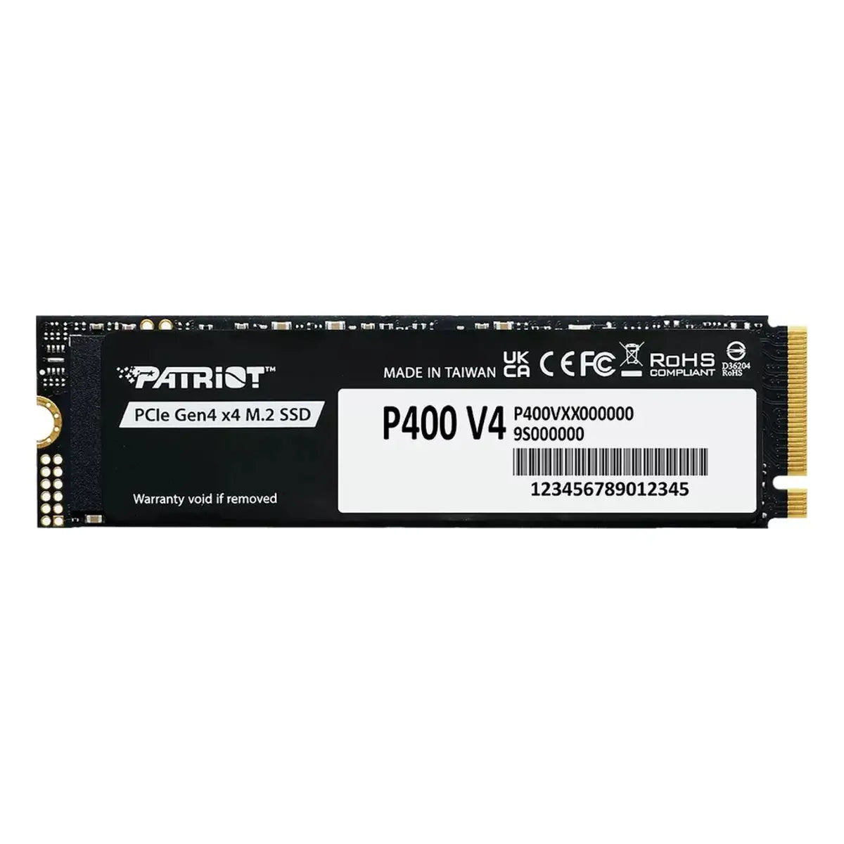 Patriot P400 V4 1 To — SSD M.2 2280 — vue 13
