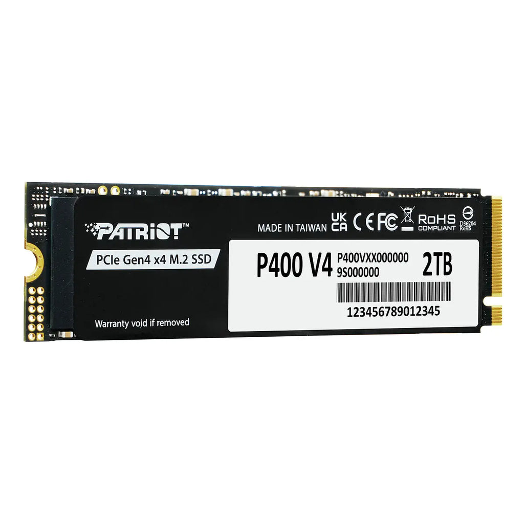 Patriot P400 V4 2 To — SSD M.2 2280 — vue 12