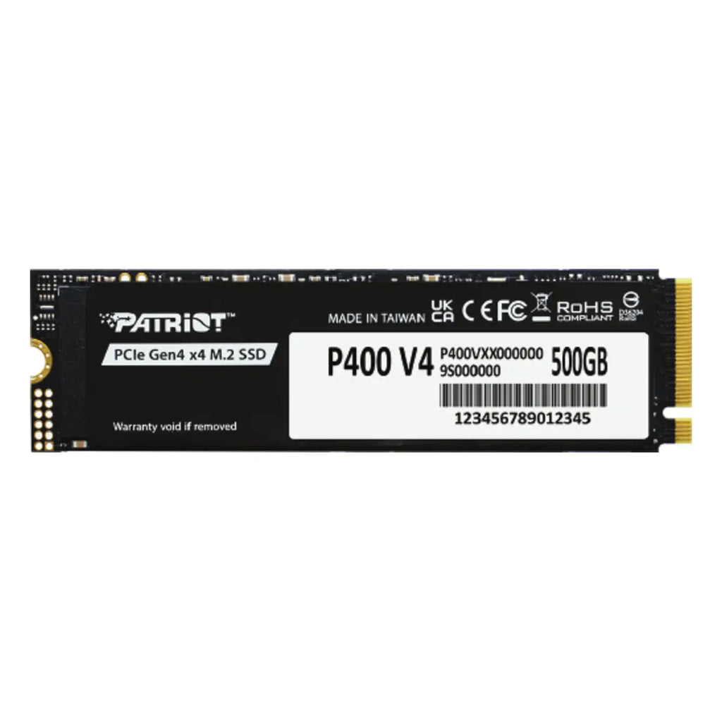 Patriot P400 V4 500 Go — SSD M.2 2280 — vue 8