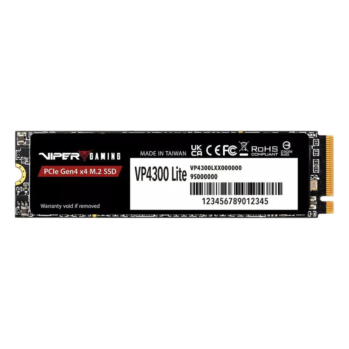 Patriot Viper VP4300 Lite 2 To — SSD M.2 2280 — vue 7