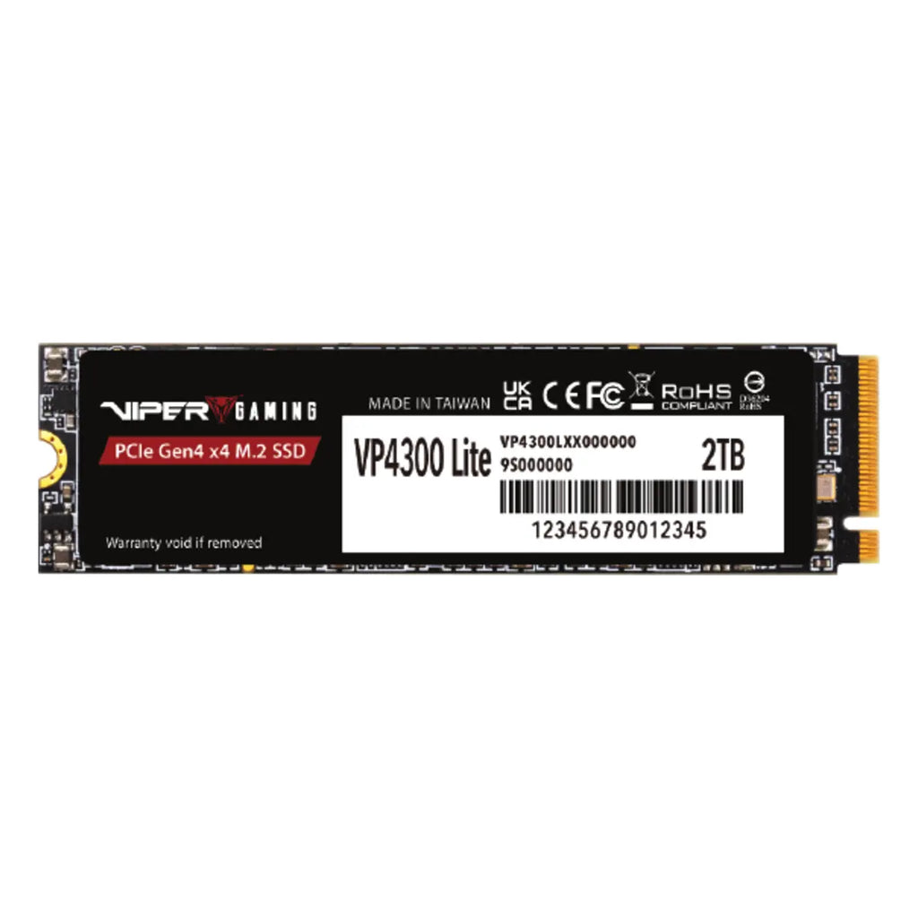 Patriot Viper VP4300 Lite 2 To — SSD M.2 2280 — vue 4