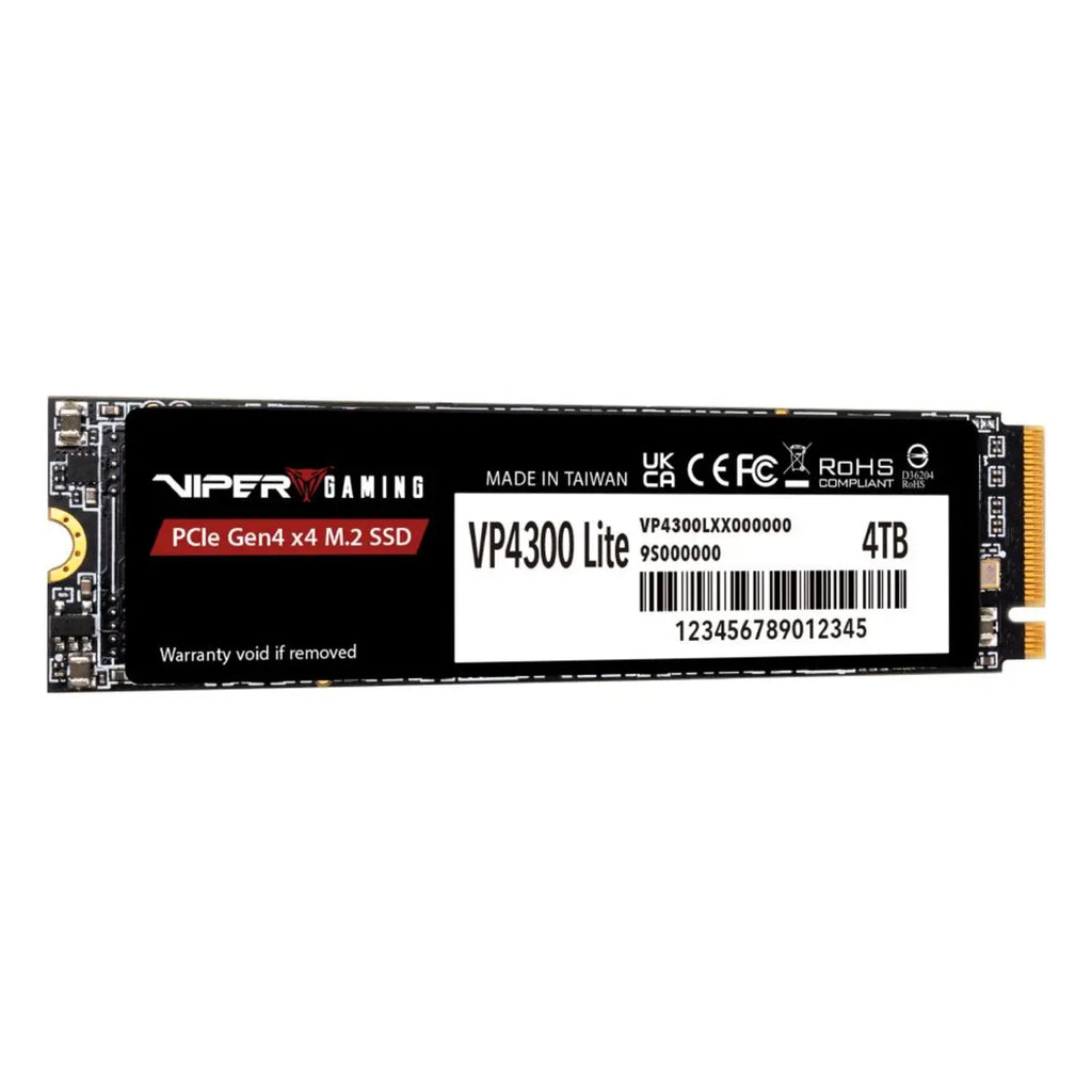 Patriot Viper VP4300 Lite 4 To — SSD M.2 2280 — vue 2