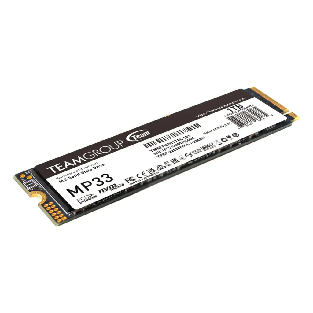 TeamGroup MP33 1 To — SSD M.2 2280 — vue 4