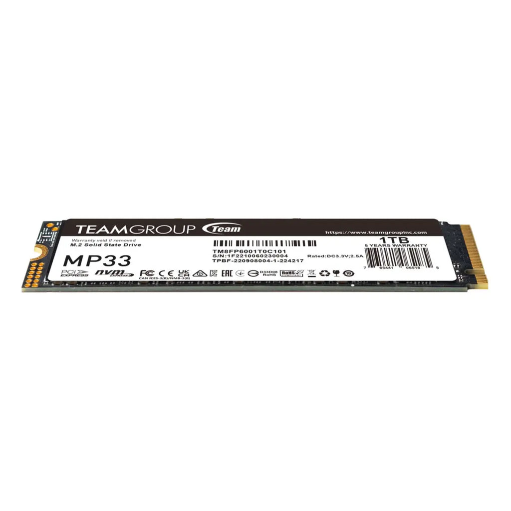 TeamGroup MP33 1 To — SSD M.2 2280 — vue 2