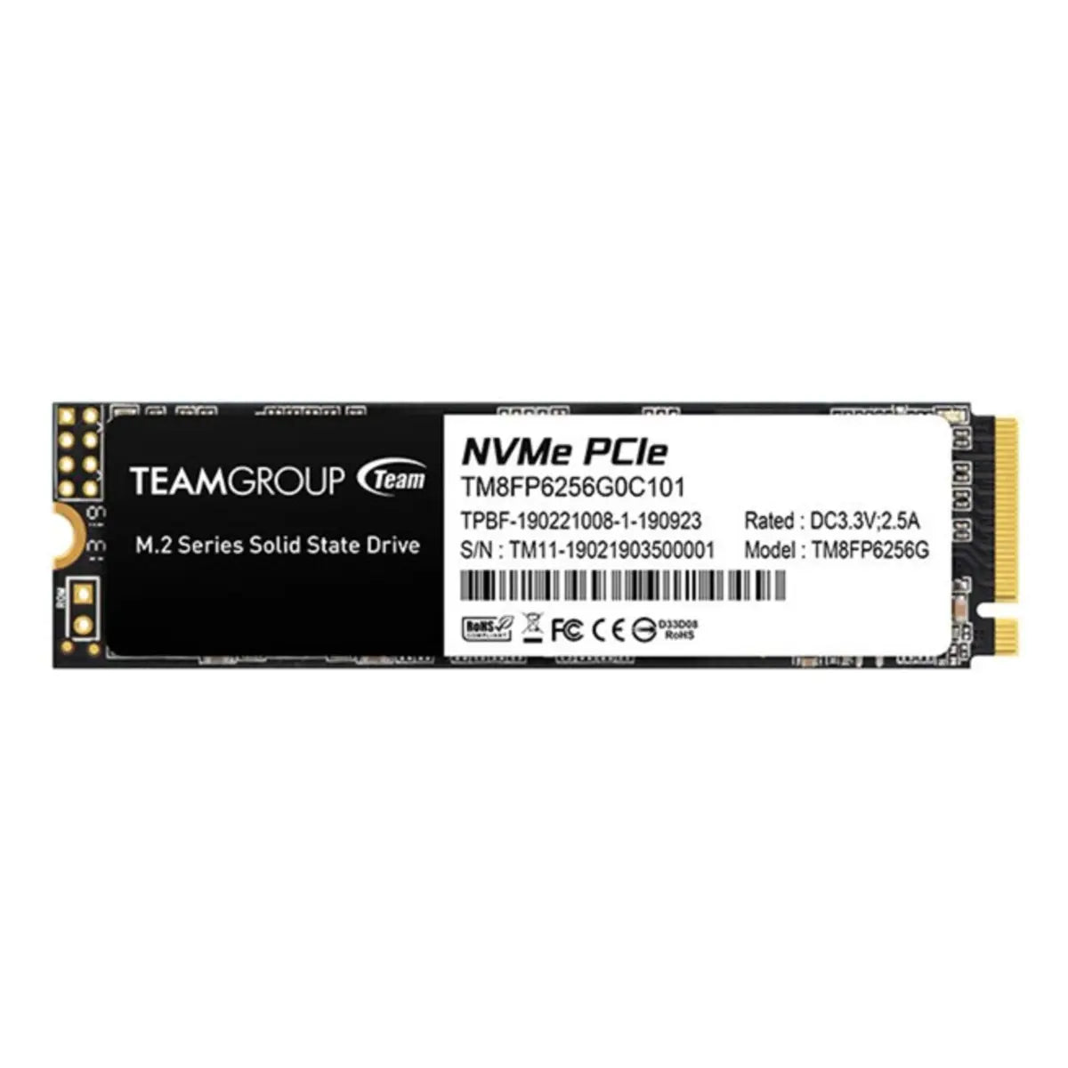 TeamGroup MP33 256 Go — SSD M.2 2280 — vue 5