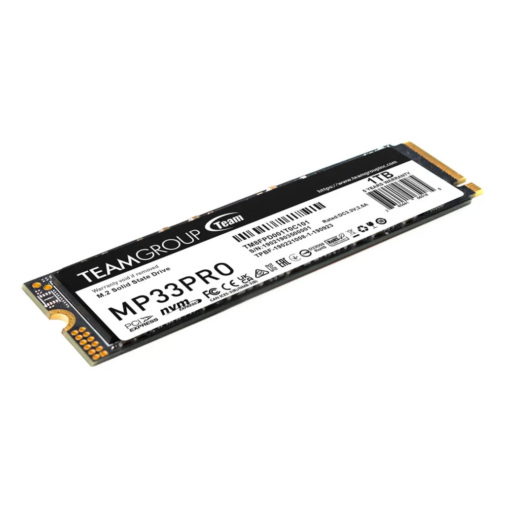TeamGroup MP33 PRO 1 To — SSD M.2 2280 — vue 4