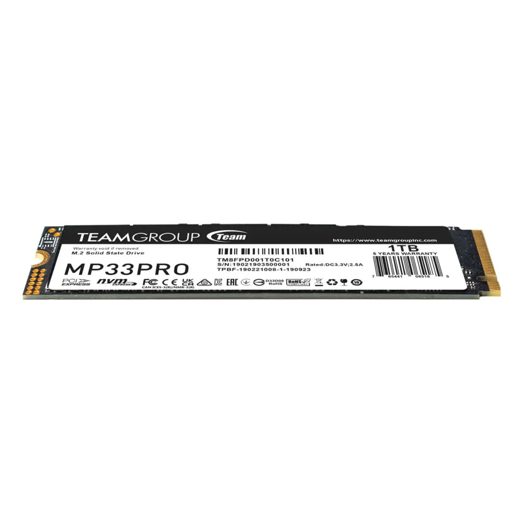 TeamGroup MP33 PRO 1 To — SSD M.2 2280 — vue 2