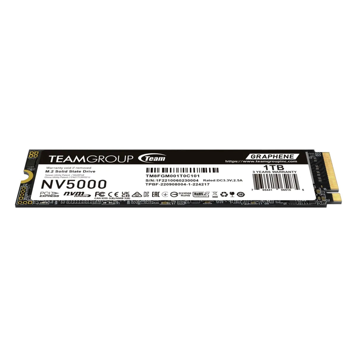 TeamGroup NV5000 1 To — SSD M.2 2280 — vue 6