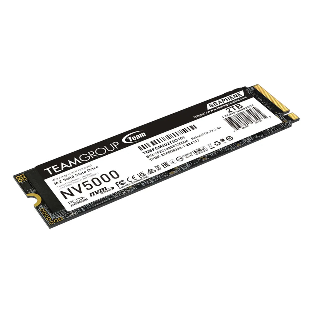 TeamGroup NV5000 2 To — SSD M.2 2280 — vue 4