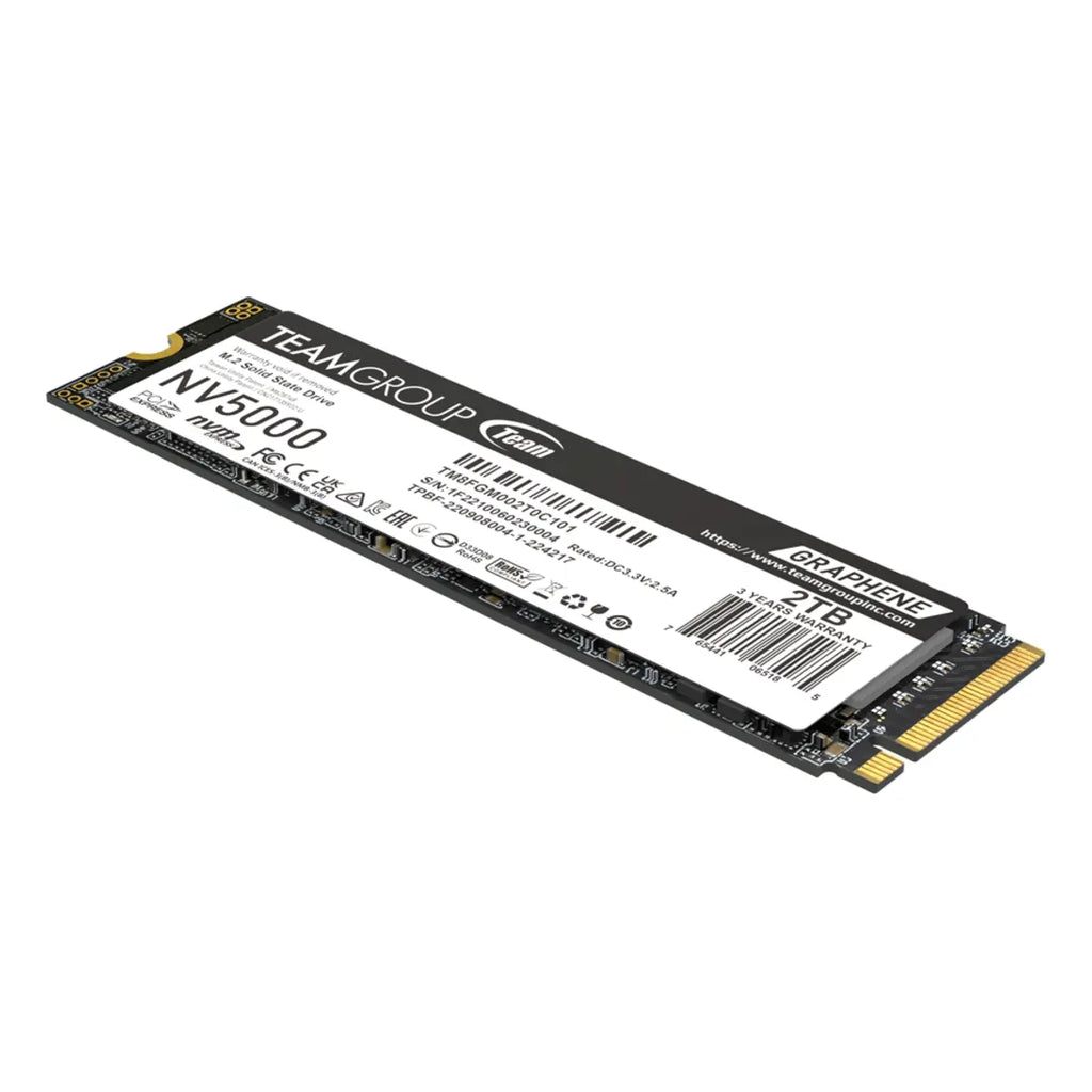 TeamGroup NV5000 2 To — SSD M.2 2280 — vue 3