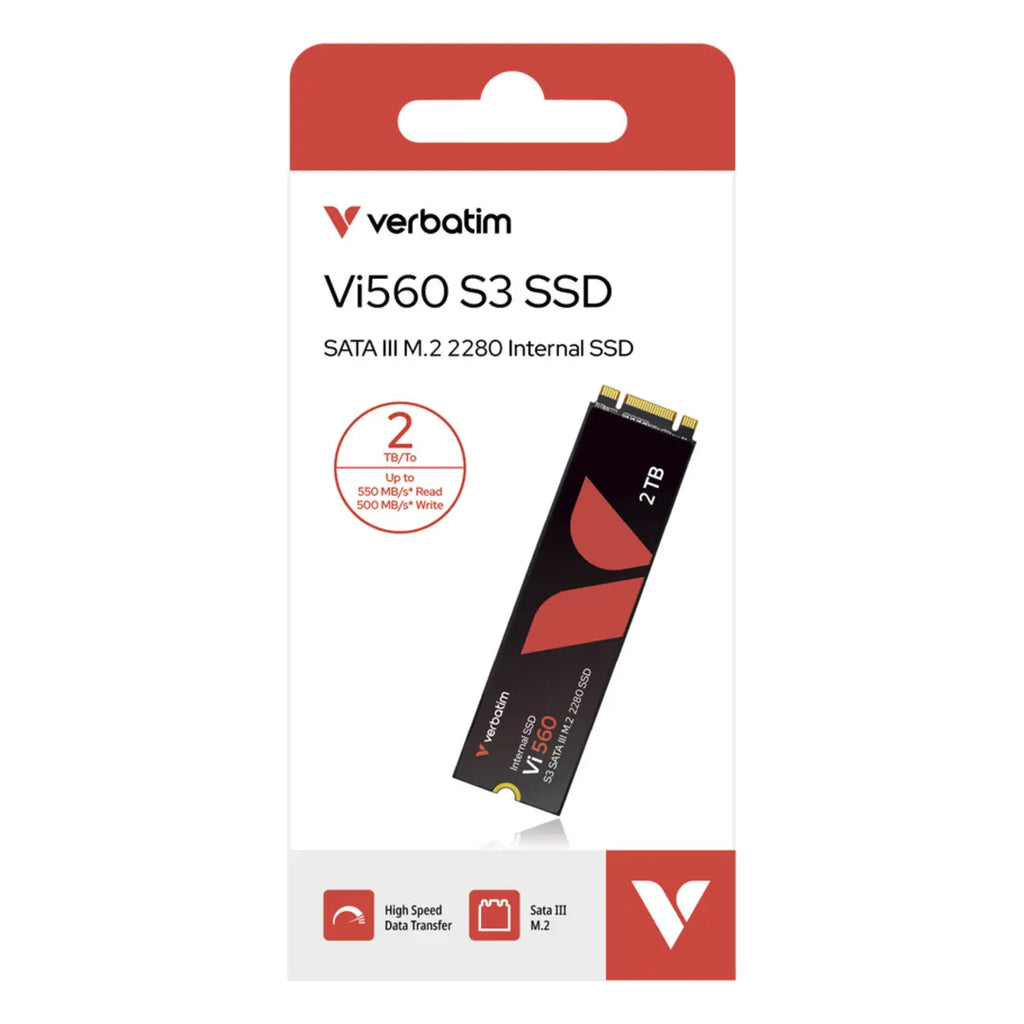 Verbatim Vi560 S3 2 To — SSD M.2 2280 — vue 1