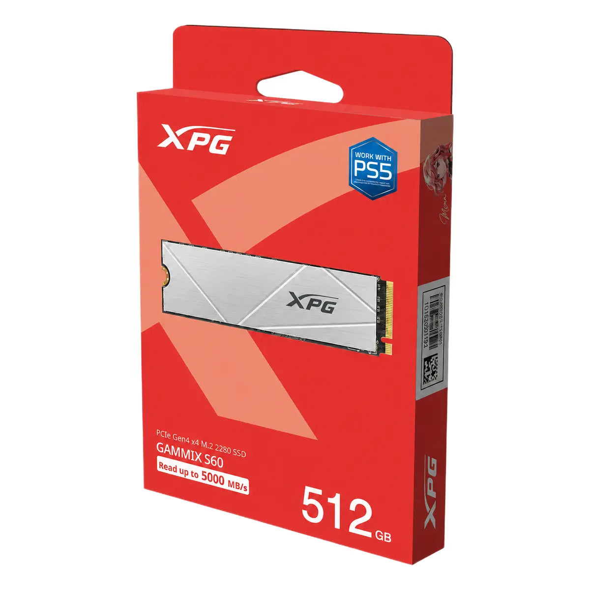 XPG GAMMIX S60 512 Go — SSD M.2 2280 — vue 7