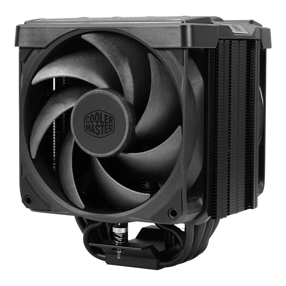 Cooler Master V8 Ace 3DHP AMD – Noir — vue produit 4 du ventirad CPU sur fond blanc — réf. MAM-T6HA-225PK-RB