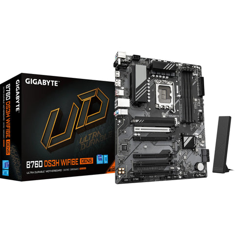 GIGABYTE B760 DS3H WIFI6E GEN5
