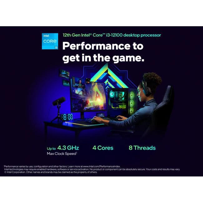 Intel Core i3-12100 – processeur Intel LGA1700, vue produit 7