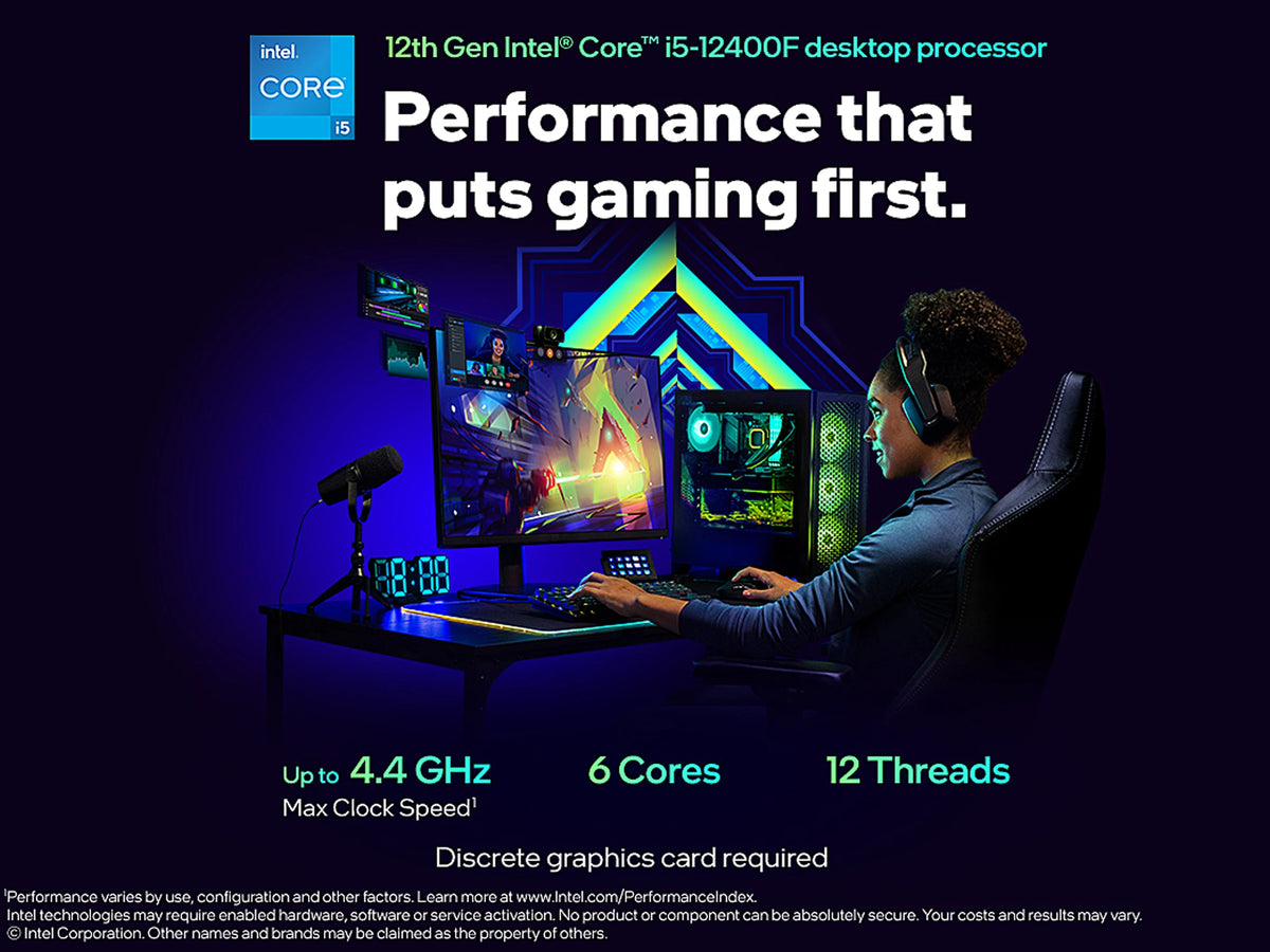 Intel Core i5-12400F – processeur Intel LGA1700, vue produit 7