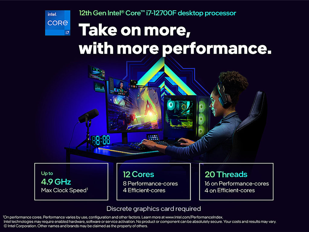 Intel Core i7-12700F – processeur Intel LGA1700, vue produit 9