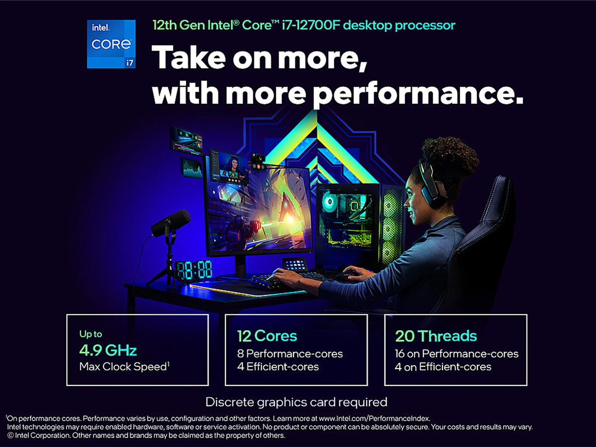 Intel Core i7-12700F – processeur Intel LGA1700, vue produit 9
