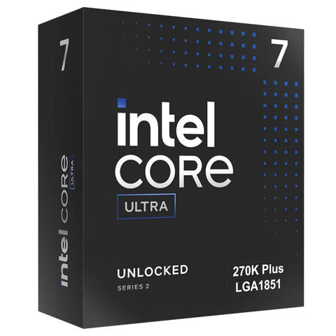 Intel Core Ultra 7 270K Plus – processeur Intel LGA1851, vue principale